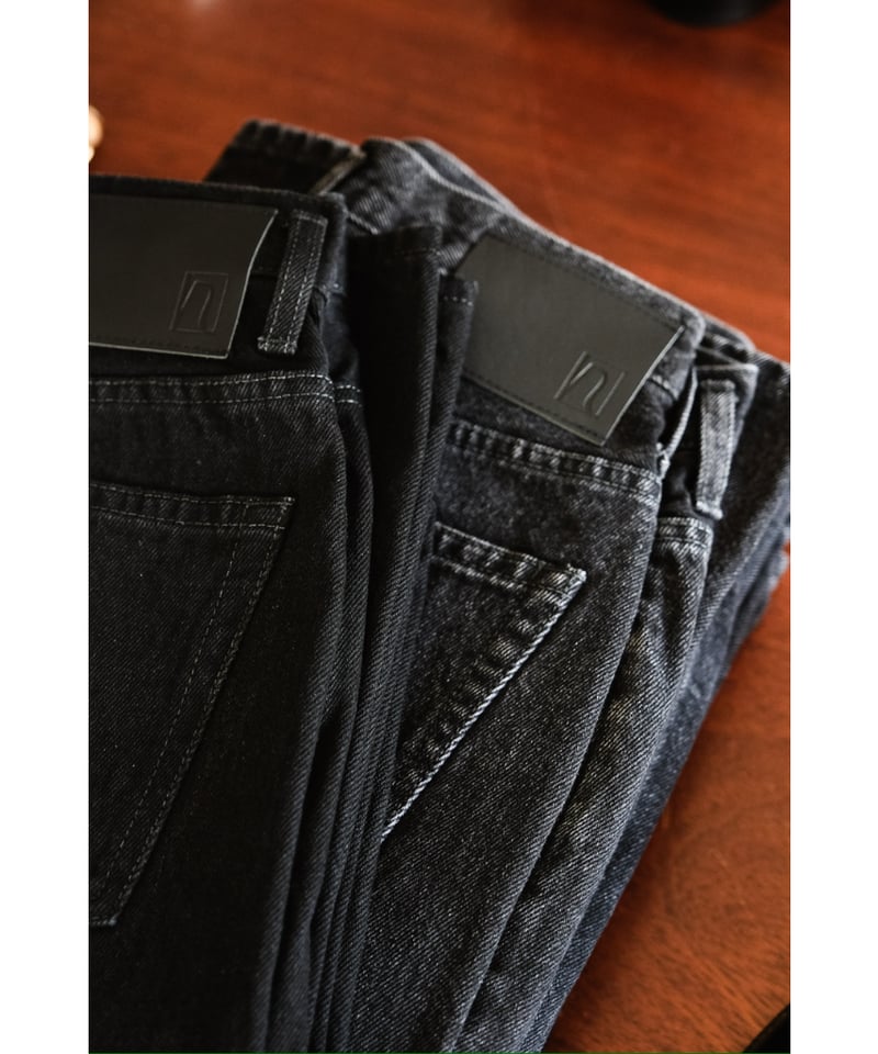 【新品タグ付】nakedgauge ASHLEY JEANS BLACK nakedgauge(ネイキッドゲージ)｜ASHLEY JEANS BLACK 正規取扱店 通販サイト