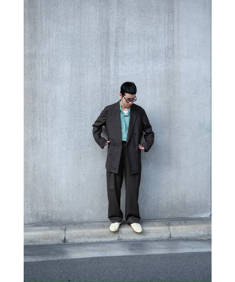 ULTERIOR CHAMBRAY SOFT GABARDINE DRAWSTRING PAN