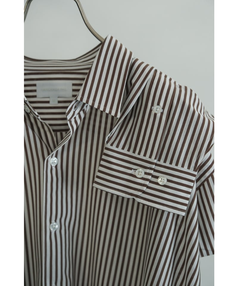KANEMASA PHIL. 46G Atmosphere Stripe Shirt | Mu