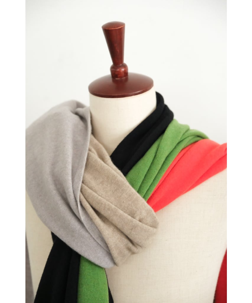 Olde H & Daughter AGED CASHMERE SCARF | MusterW