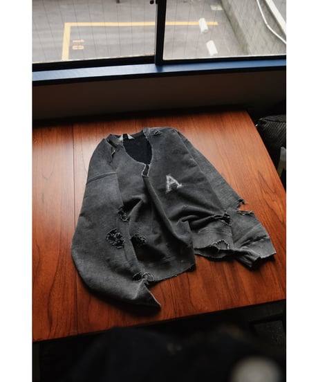 ANCELLM HARD CRASH SWEAT SHIRT