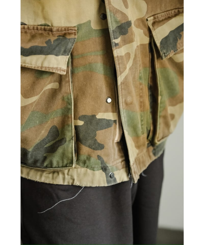 ANCELLM CAMO ZIPUP HOODIE | MusterWerk Sud.