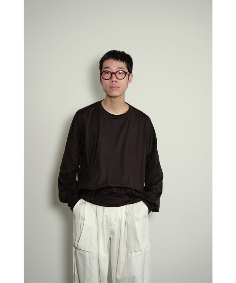 トップス barbell object s bo top (loose) / ecru barbell object / s bo top - loose(ECRU)通販サイト - 京都