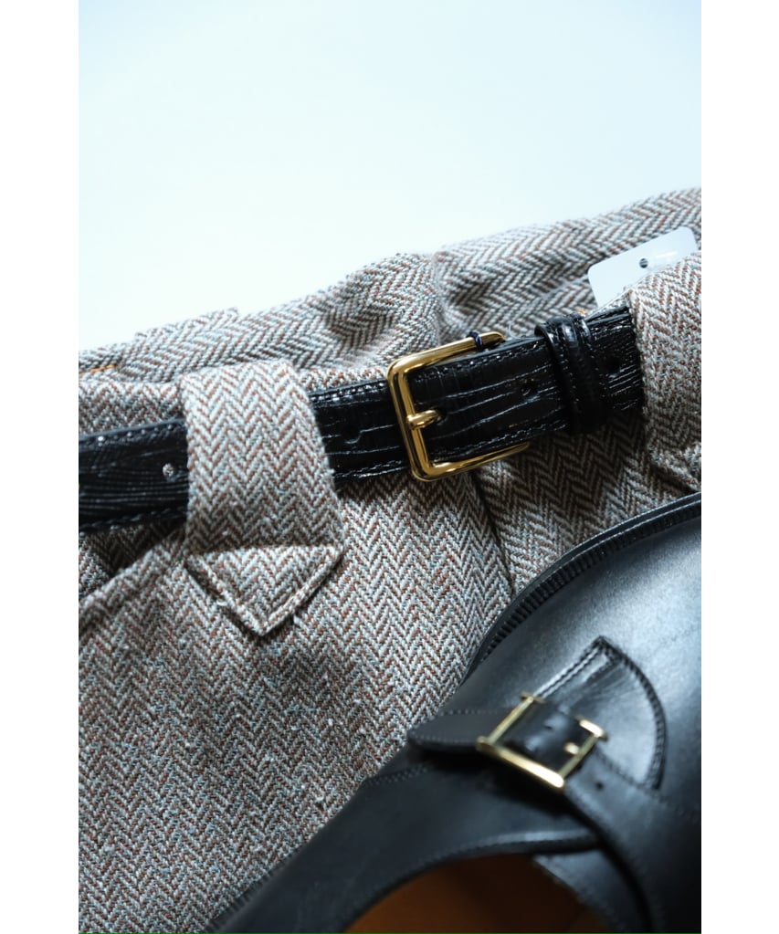 【Anderson's】DRESS BELT（LIZARD Embossed） Anderson's 