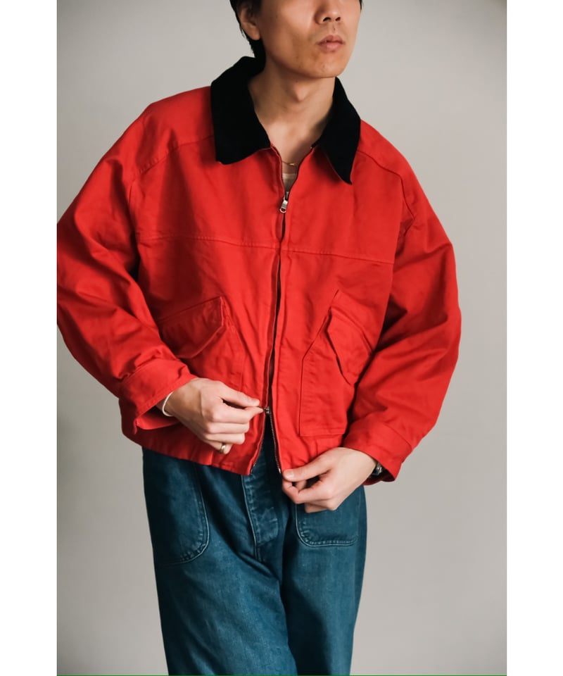 ジャケット・アウター ANCELLM ZIP BLOUSON RED size 2 ANCELLM ZIP BLOUSON RED 通販ページ octavia[オクタヴィア]
