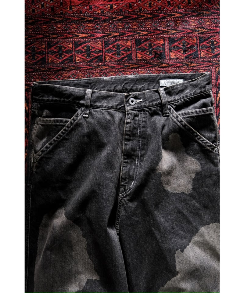 『ENCOMING』　SPOTTED DENIM TROUSER 30サイズ ENCOMING SPOTTED DENIM TROUSER | MusterWerk Sud.