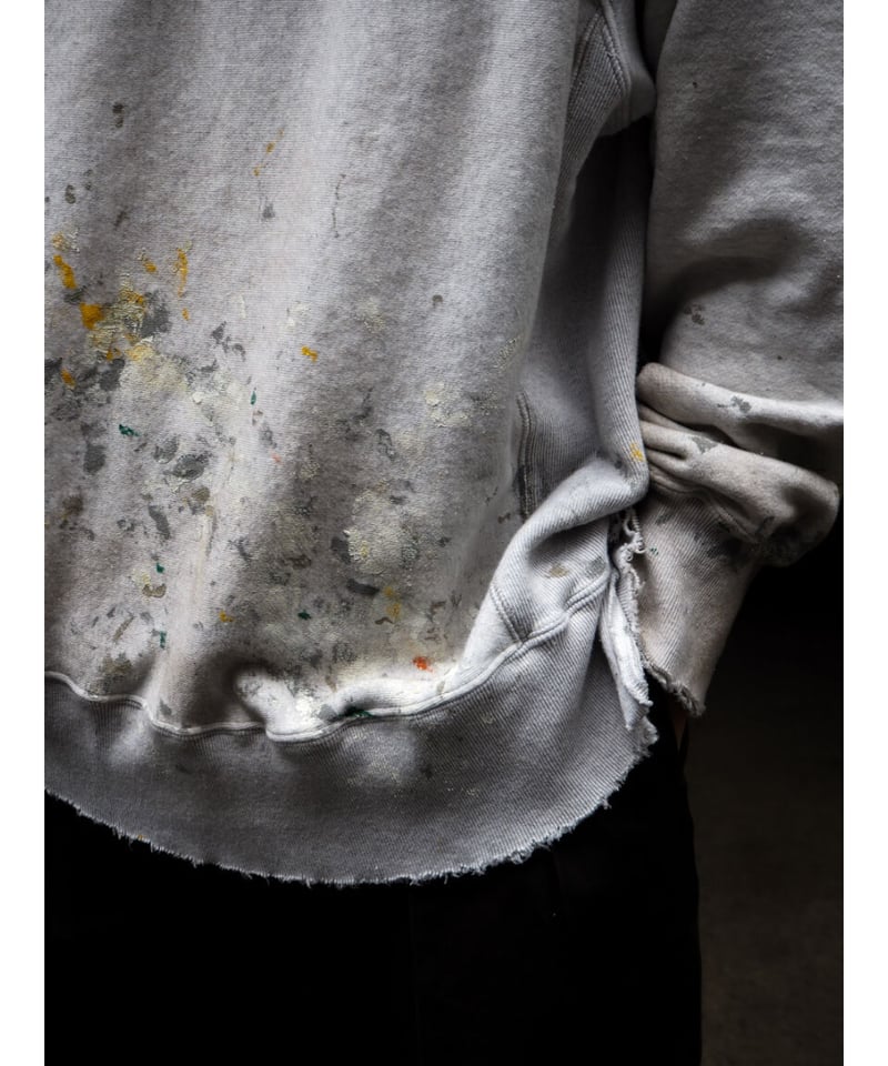 ANCELLM HAND PAINTING SWEAT SHIRT | MusterWerk ANCELLM HAND PAINTING SWEAT SHIRT | MusterWerk
