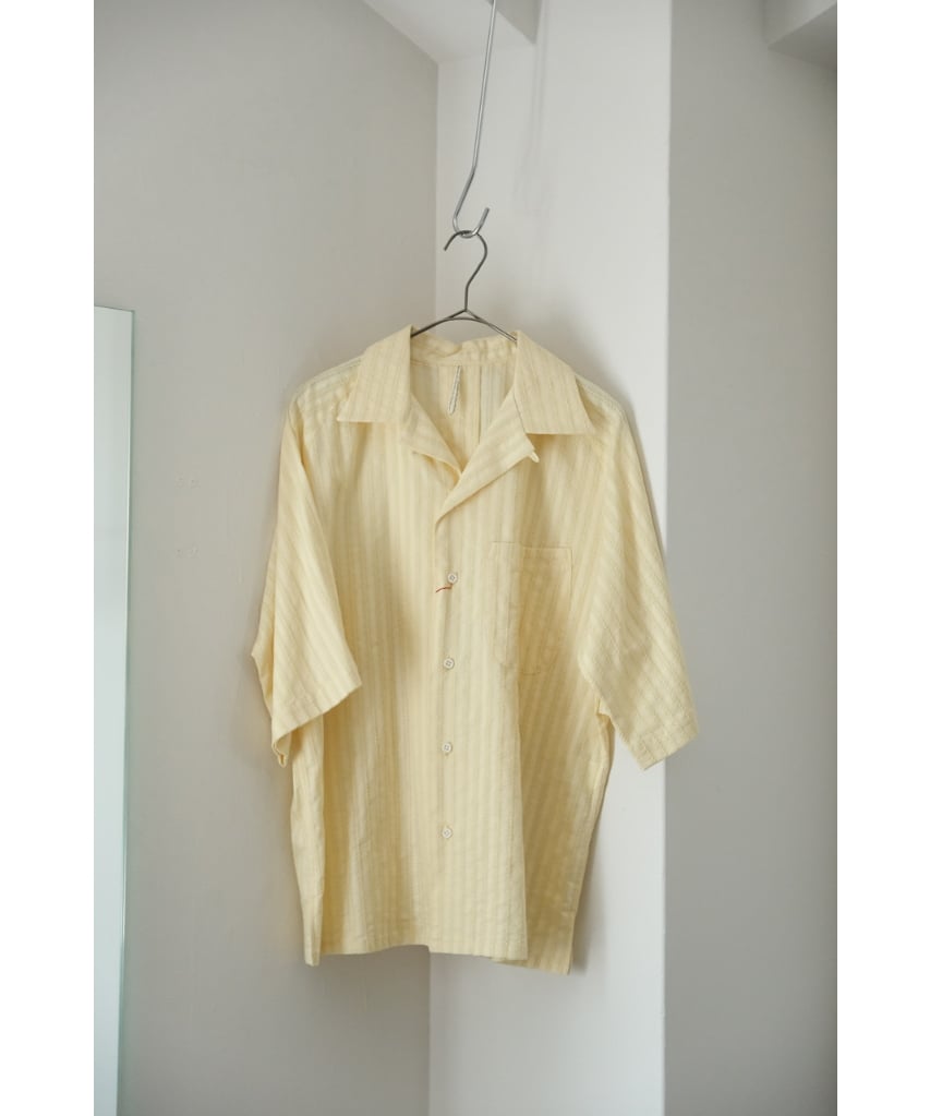 トップス kakinohahanare m's braque  Alohashirt m's braque / Aloha Shirt (White-Black) | twelve