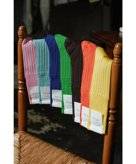 Olde H & Daughter SILK RIB SOCKS