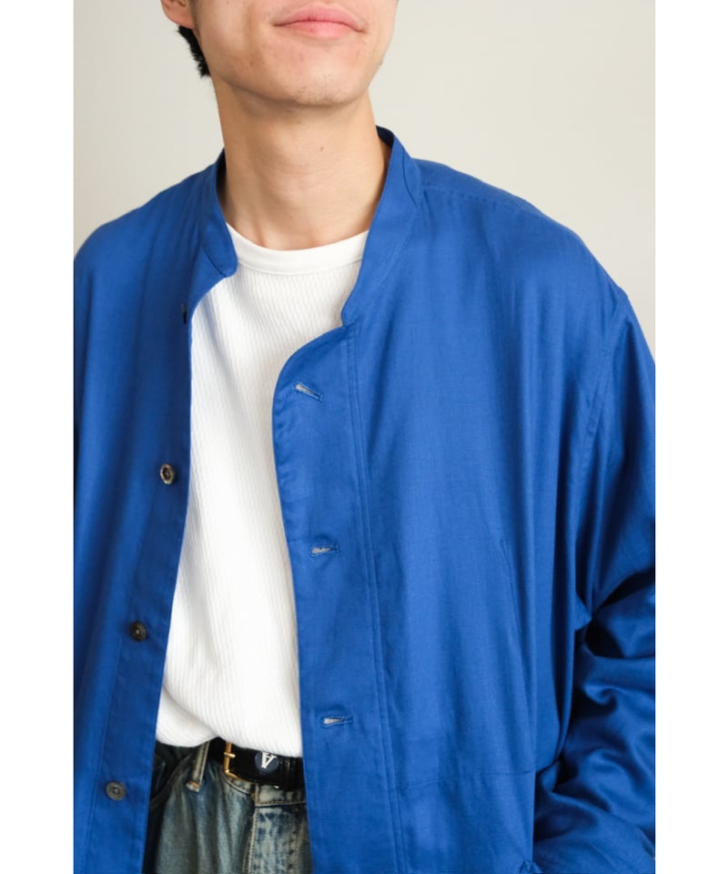 ULTERIOR　TWILL WORK SH-JKT size4 ULTERIOR RAYON LINEN TWILL WORK SH-JKT | Muster