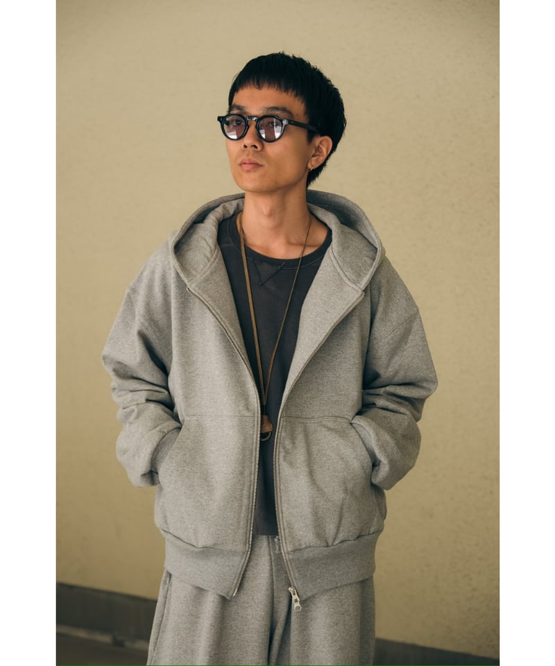 REVERBERATE FULL ZIP HOODY | MusterWerk Sud. REVERBERATE FULL ZIP HOODY | MusterWerk Sud.