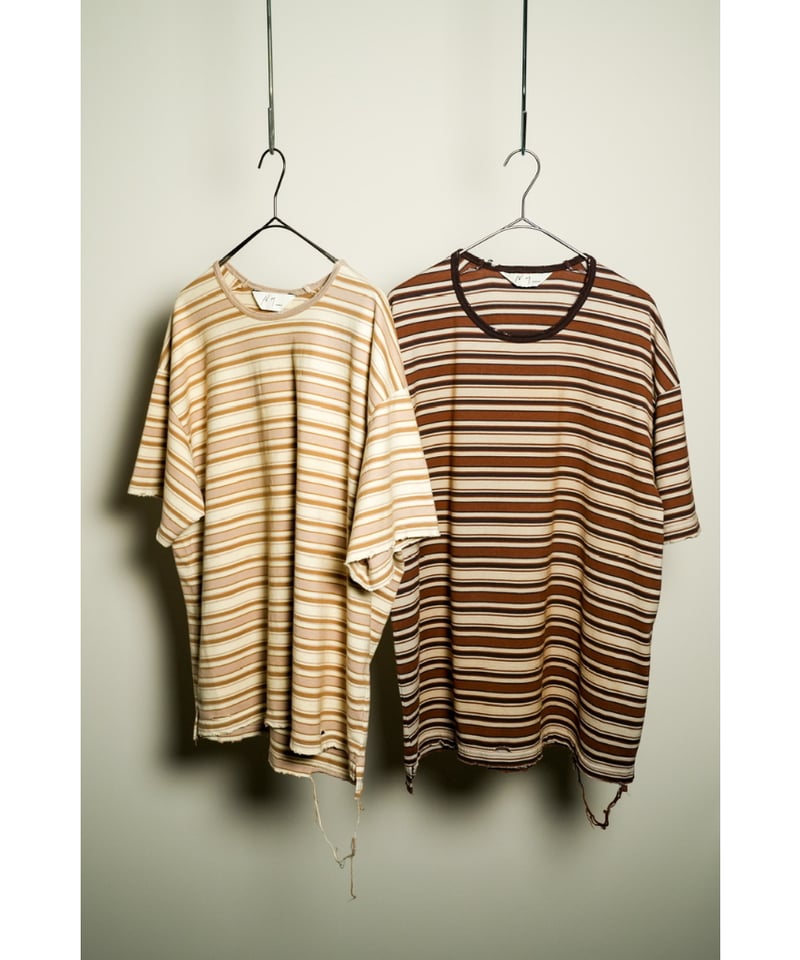 ANCELLM MULTI BORDER T-SHIRT | MusterWerk Sud