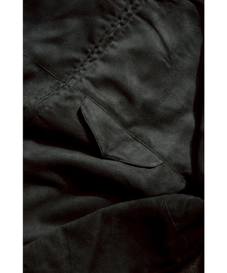 ANCELLM VEAGAN SUEDE KIMONO BLOUSON