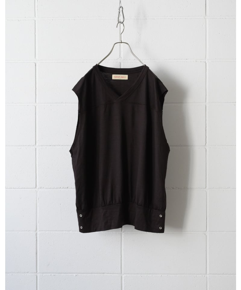 トップス barbell object ns top barbell object WOOL NS TOP | MusterWerk