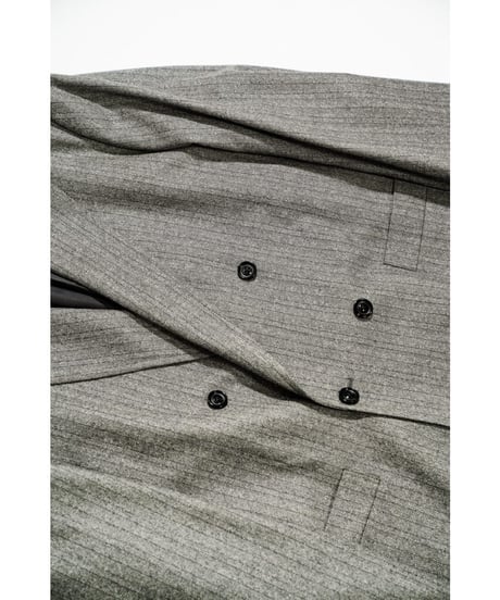 ULTERIOR W/S HERRINGBONE STRIPE DB JKT