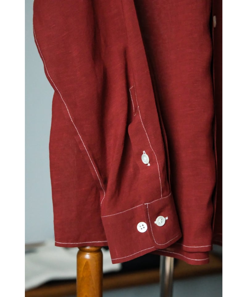 ENCOMING OPEN COLLAR SHIRT | MusterWerk Sud.
