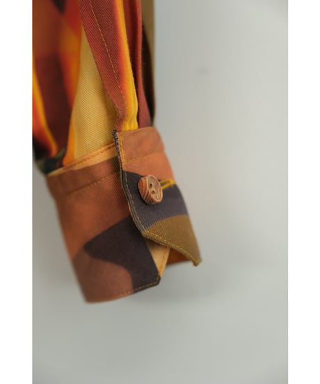 m's braque LONG SLEEVE ALOHA SHIRTS