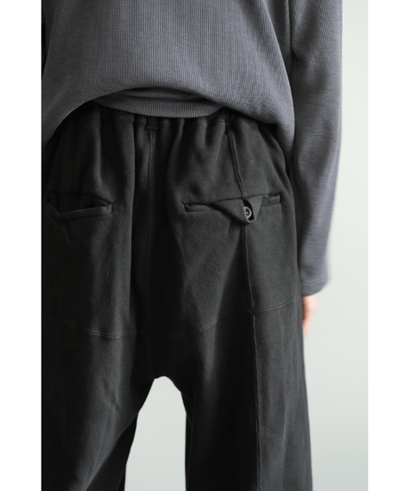 ANCELLM SWITCHING SMOOTH KNIT PANTS