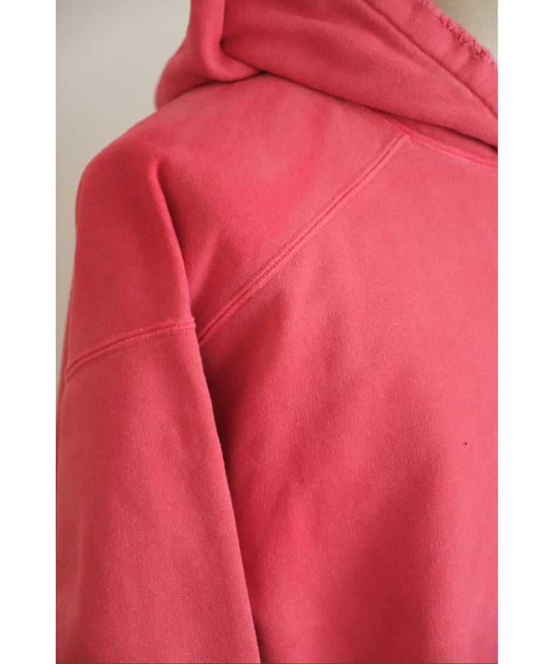 トップス ANCELLM DYED DAMAGE HOODIE RED 2 ANCELLM DYED DAMAGE HOODIE RED 通販ページ octavia[オクタヴィア]