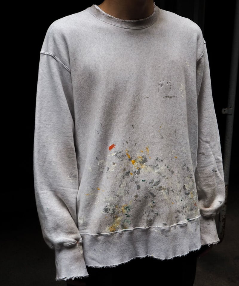 ANCELLM HAND PAINTING SWEAT SHIRT | MusterWerk ANCELLM HAND PAINTING SWEAT SHIRT | MusterWerk