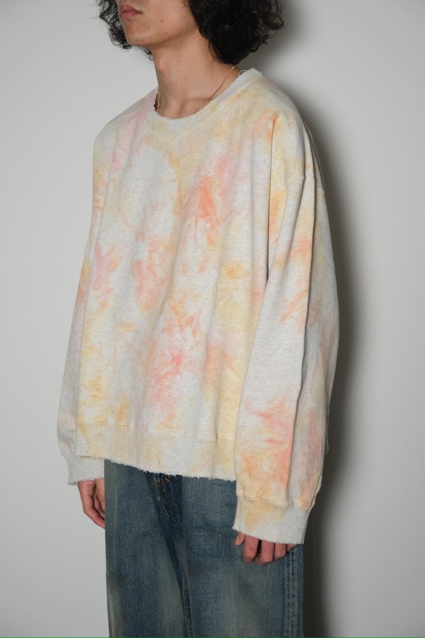 ANCELLM MARBLING SWEAT SHIRT | MusterWerk Sud.