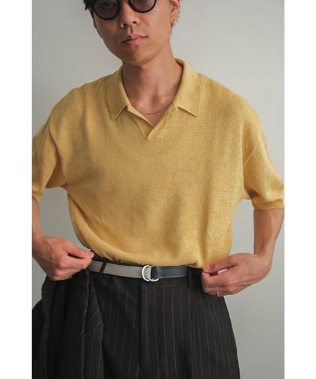 ENCOMING KNITTED HALF POLO