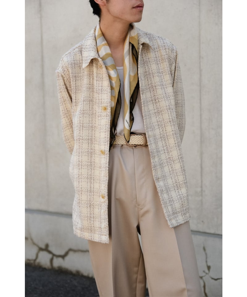 ジャケット・アウター ENCOMING WELT POCKET SHIRT JACKET BROWN ENCOMING / Welt Pockets Shirt Jacket | twelve