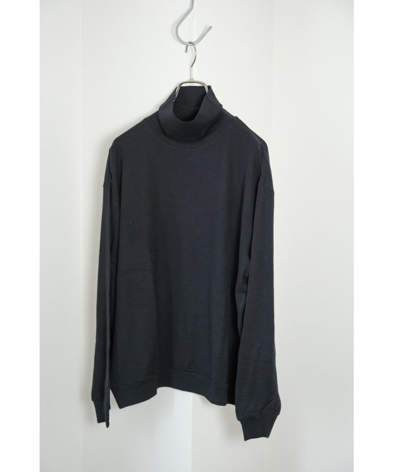 トップス ULTERIOR SUPERFINE WOOL COTTON HIGHNECK ULTERIOR｜SUPER FINE WOOL COTTON TURTLE-NECK TOP- STOTELA