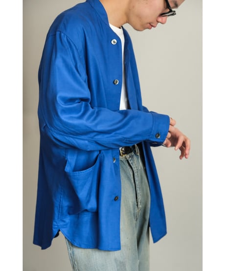 ULTERIOR RAYON LINEN TWILL WORK SH-JKT