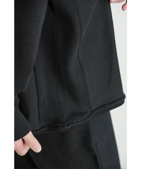 ULTERIOR FADED SILKY TERRY RW HALF ZIP P/O
