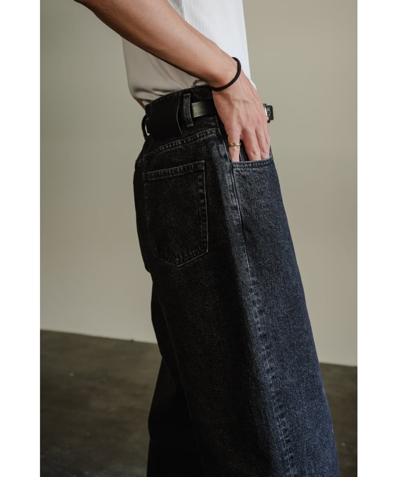 パンツ nakedgauge Ashley Jeans nakedgauge ASHLEY JEANS ”BLACK”［ブラック］ - Maiden Voyage