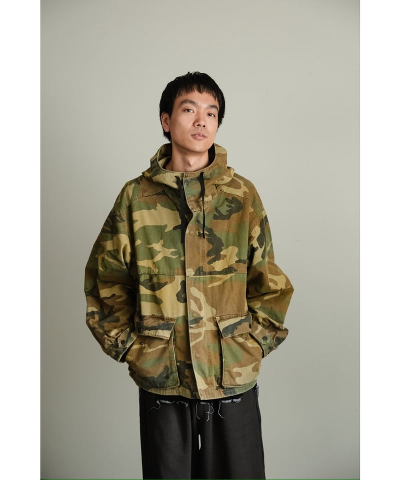 【tansuさん専用】ANCELLM CAMO HOODIE JACKET ANCELLM/アンセルム/CAMO ZIPUP HOODIE | GARDEN（ガーデン