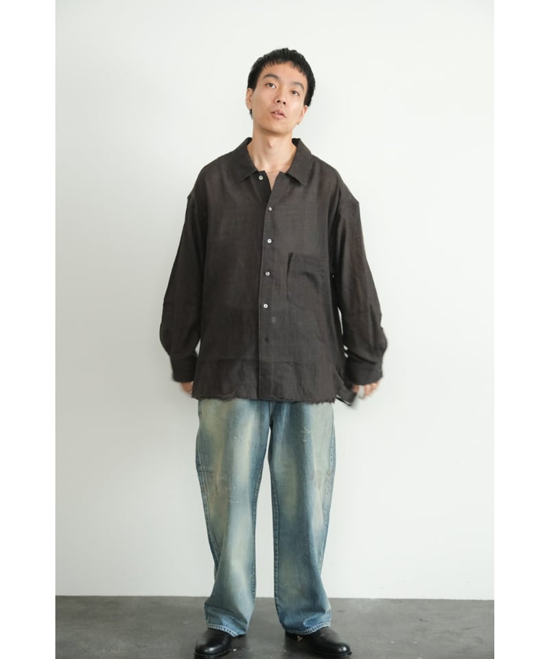 ANCELLM WOOL KERSEY SHIRT | MusterWerk Sud.