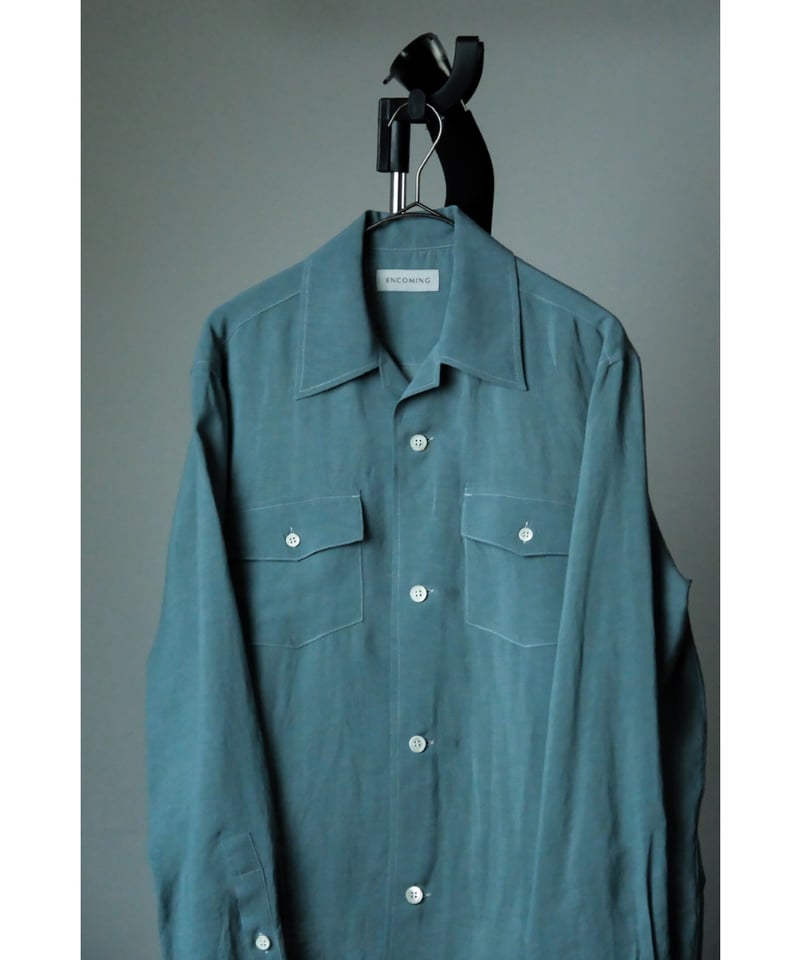 ENCOMING OPEN COLLAR SHIRT | MusterWerk Sud