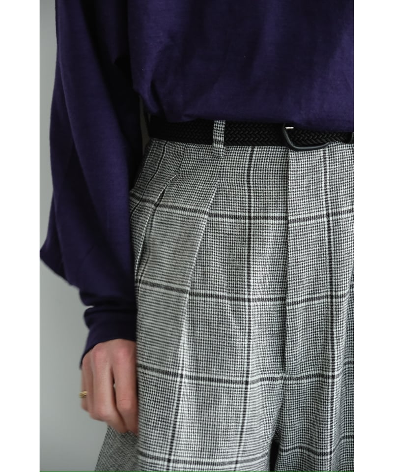 m's braque TUCKED BAGGY PANTS | MusterWerk Sud.