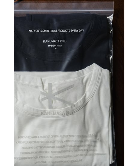 KANEMASA PHIL. Cotton Thin Pack Tee