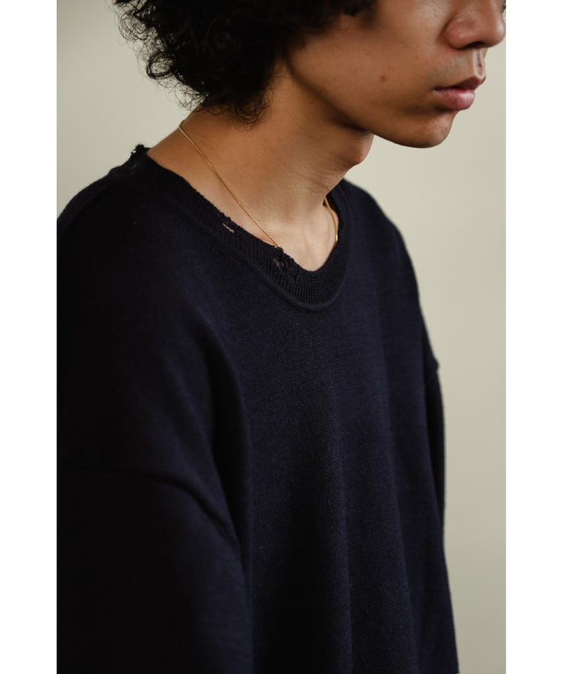 mill CRASH CREW NECK SWEATER | MusterWerk Sud.