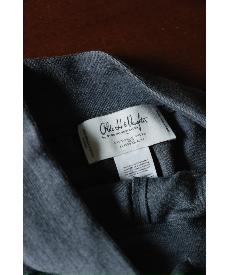 パンツ Olde H & Daughter WOOL KNIT TRACK PANTS Olde H & Daughter WOOL KNIT TRACK PANTS | Muste