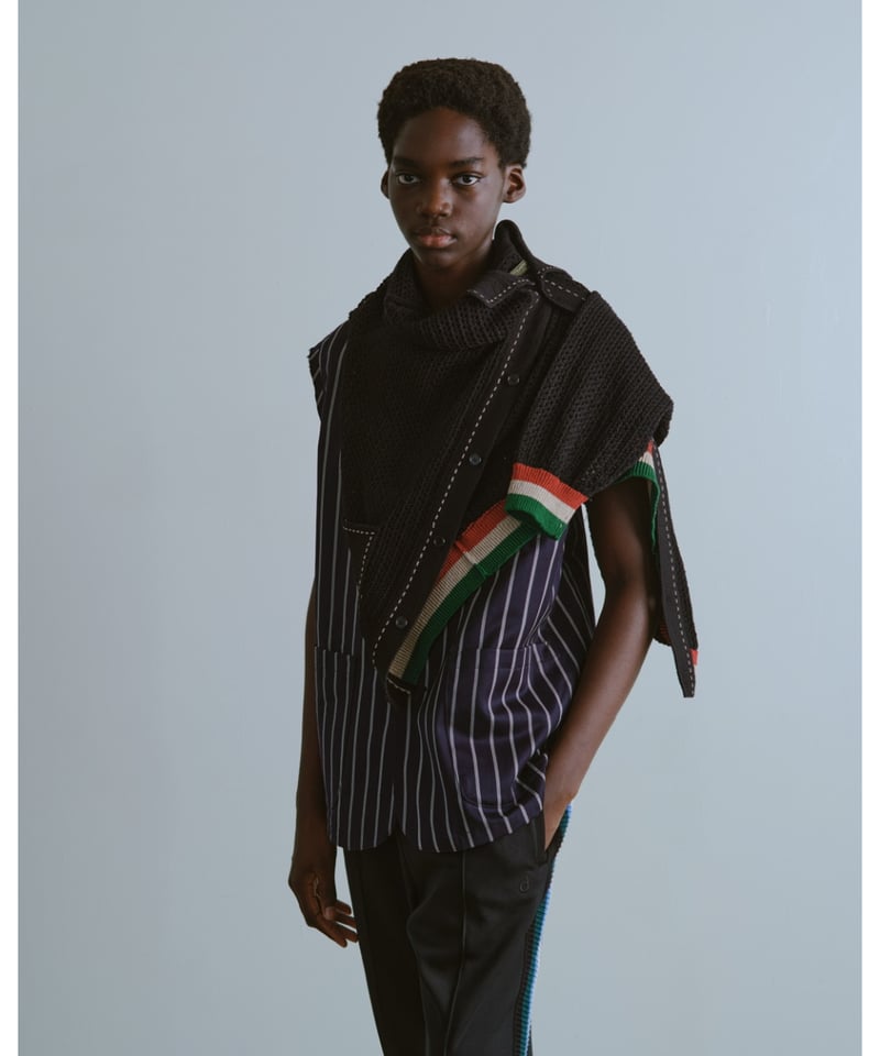 The DUFFER N NEPHEWS MESH YARDIE CARDIE | Muste