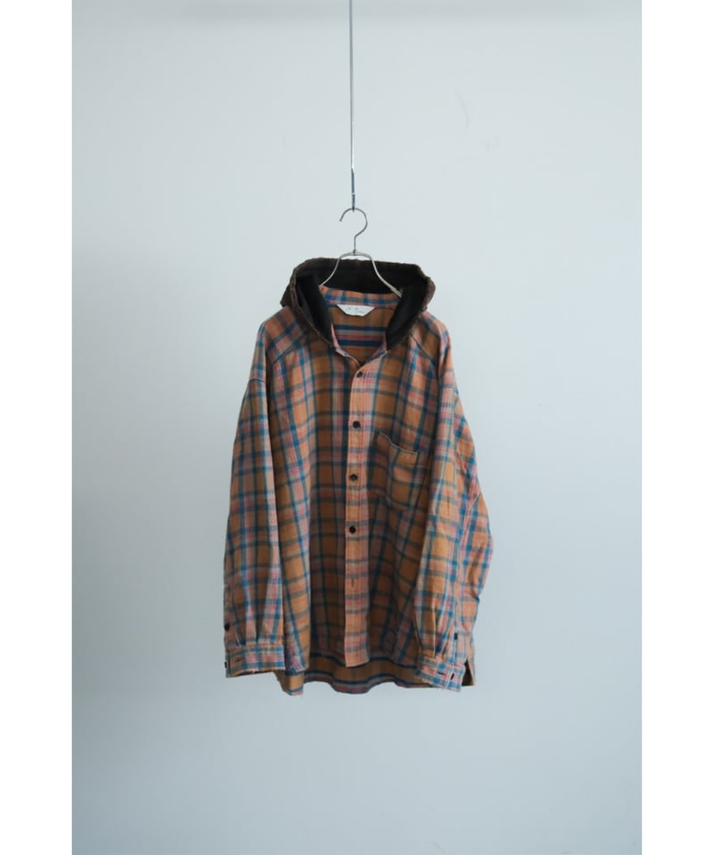 ANCELLM NEL CHECK HOODIE SHIRT | MusterWerk Sud.