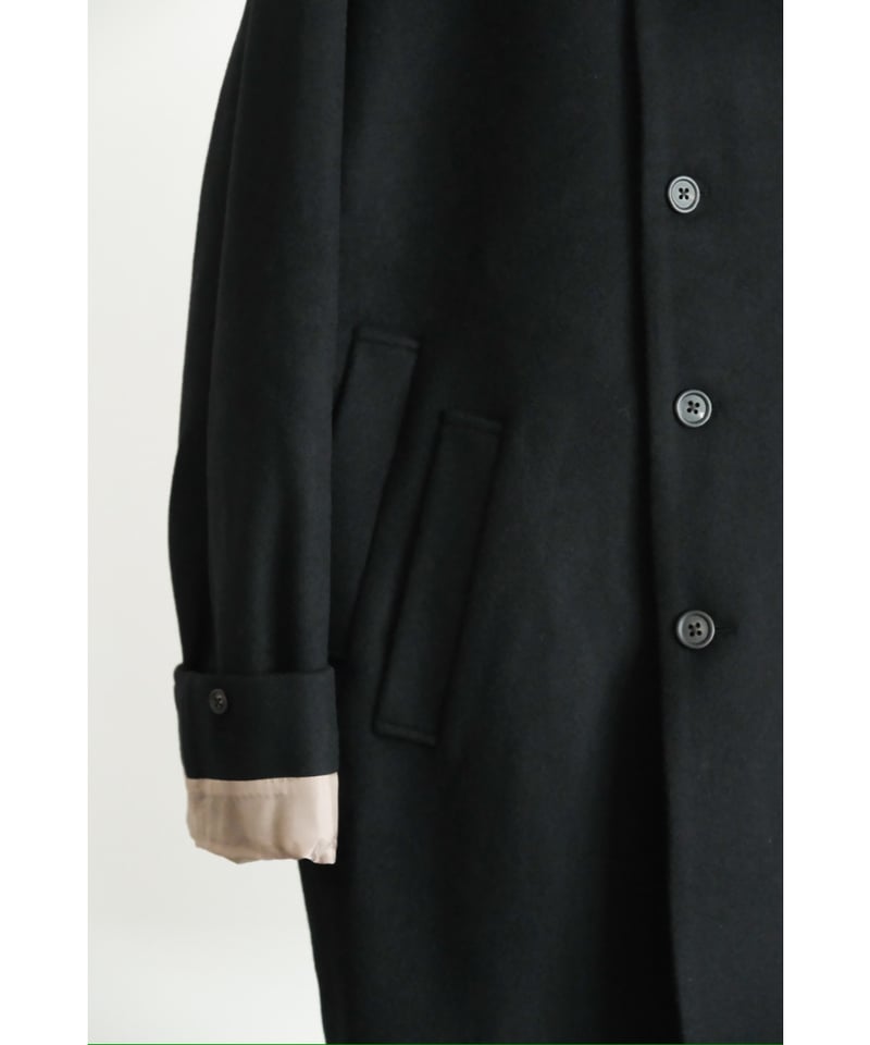 SASAKI SATORU Soutien collar long sleeve coat |