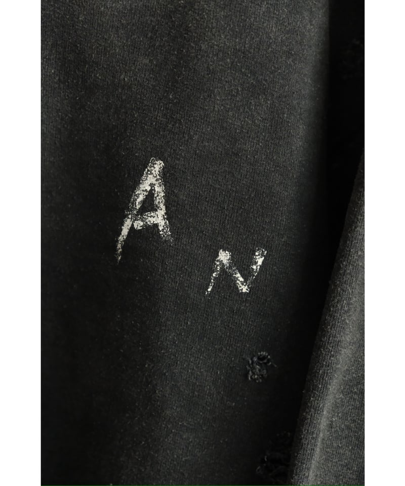 ANCELLM CRASH UNEVEN OVER SWEAT SHIRT | MusterW ANCELLM CRASH UNEVEN OVER SWEAT SHIRT | MusterW