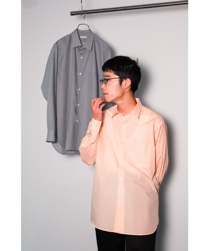 トップス ULTERIOR MICRO GRAPH CHECK POPLIN SHIRT ULTERIOR MICRO GRAPH CHECK POPLIN SHIRT | Muste