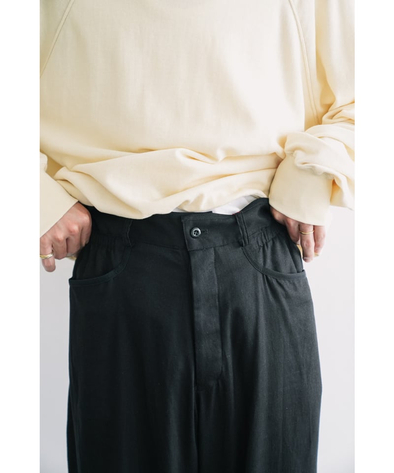 N*u様 m's braque Ex GATHERED WAIST WIDE P m's braque 