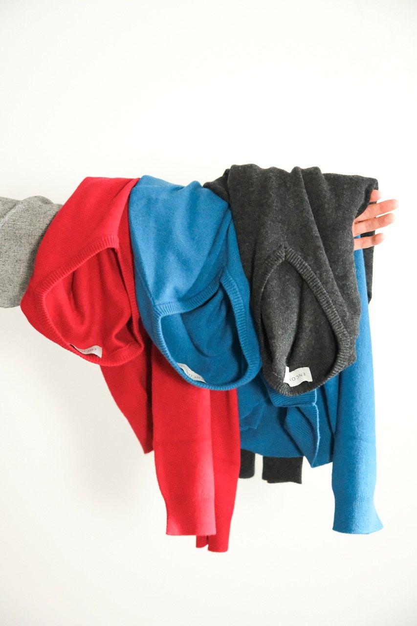 【ENCOMING】KNITTED V NECK JUMPER ENCOMING KNITTED V NECK JUMPER | MusterWerk Sud.