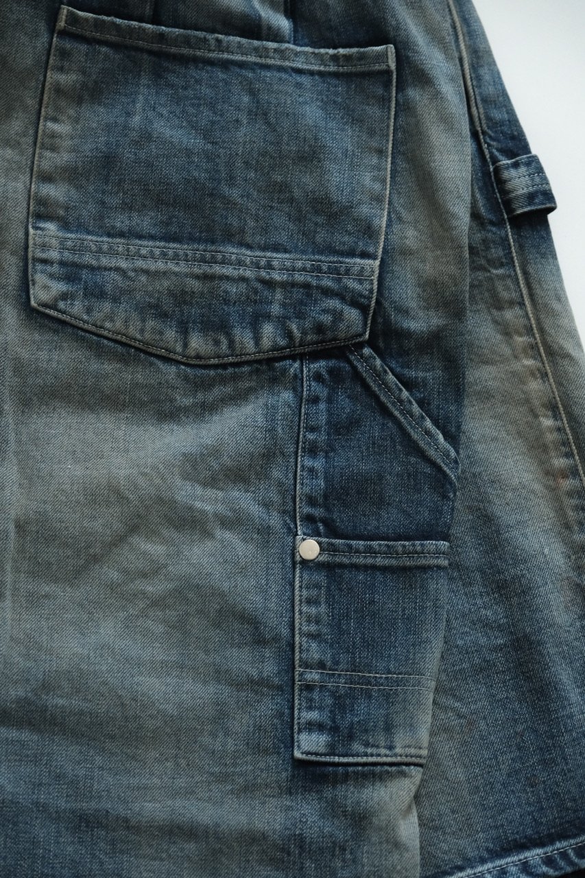 ANCELLM DENIM PAINTER SHORTS | MusterWerk Sud.
