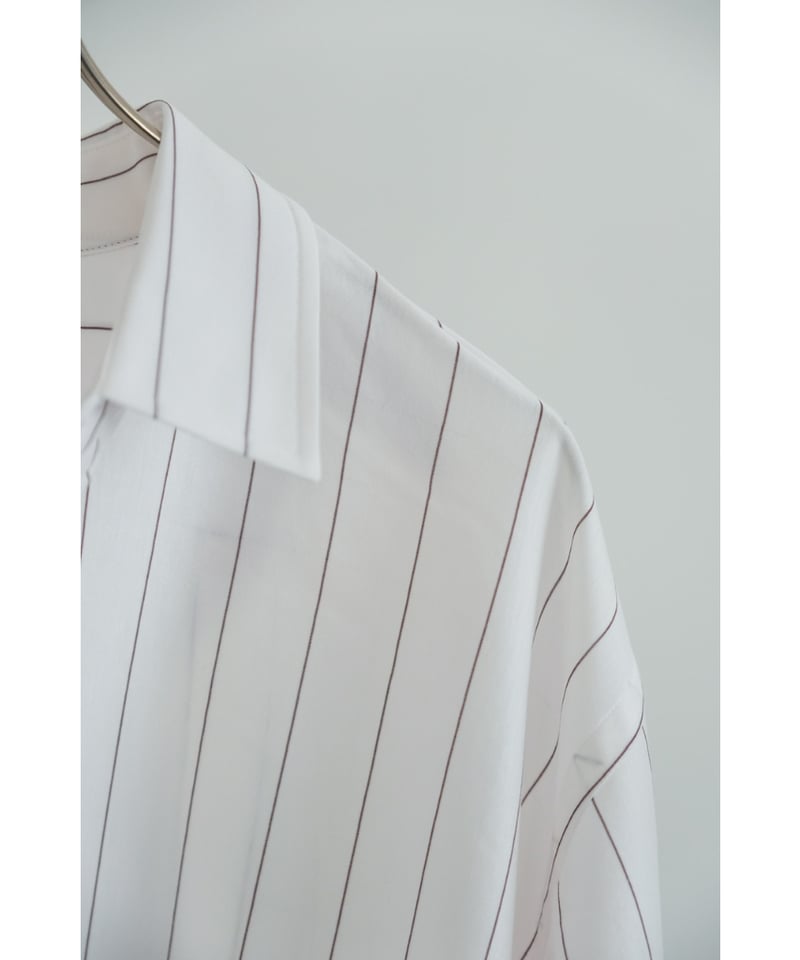 KANEMASA PHIL. 46G Atmosphere Stripe Shirt | Mu
