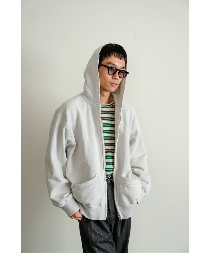 まえANCELLM ZIP-UP HOODIE 同型同色 まえANCELLM ZIP-UP HOODIE 同型