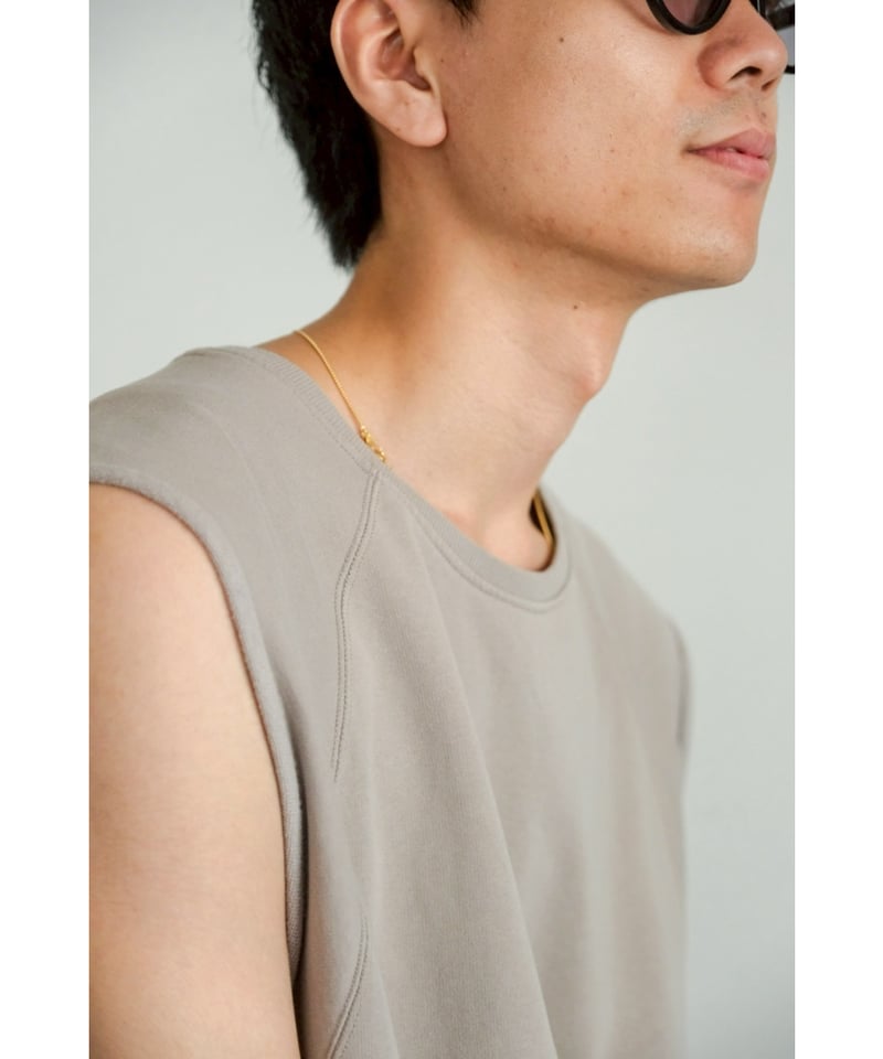 ANCELLM FADED SLEEVELESS T-SHIRT | MusterWerk Sud.
