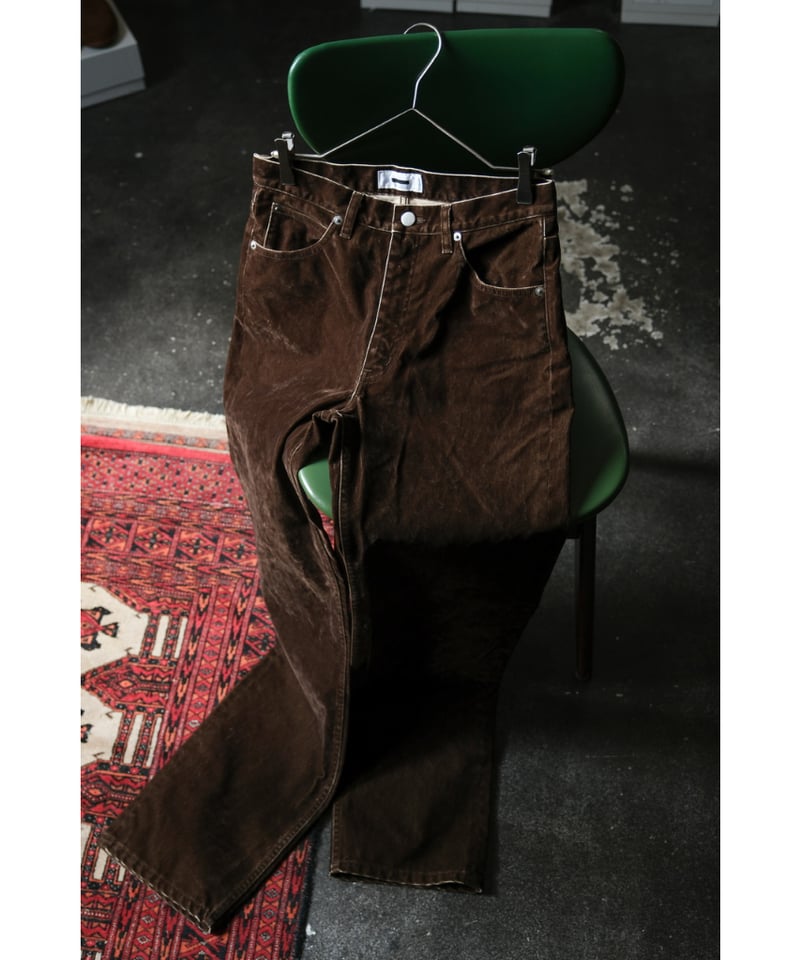 パンツ PERVERZE Flocky Denim / Brown PERVERZE Flocky Denim / Brown